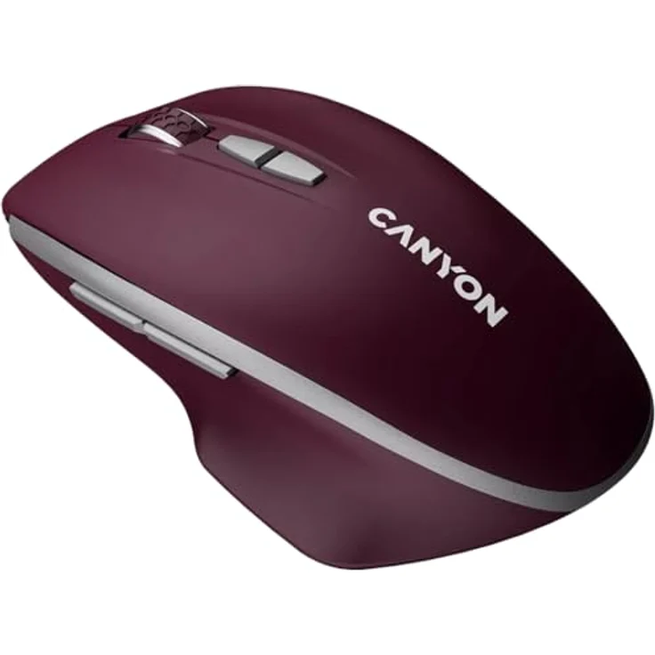 Canyon MW-21, Kabellose optische Maus mit „blauem LED“-Sensor, 3 DPI-Stufen, rot – Bild 3