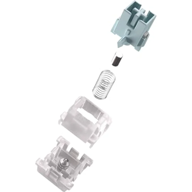 Glorious Lynx HE Silent Switches, Hall-Effekt, linear, MX-Stem, 40g - lubed, 36 Stück - Transparent – Bild 4