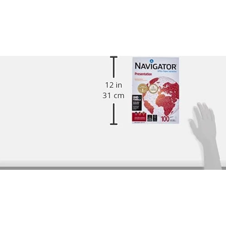 Igepa Navigator Presentation Kopierpapier A4 100g weiß sehr hohe Weiße, 5x500 Blatt (2500 Blatt) – Bild 9