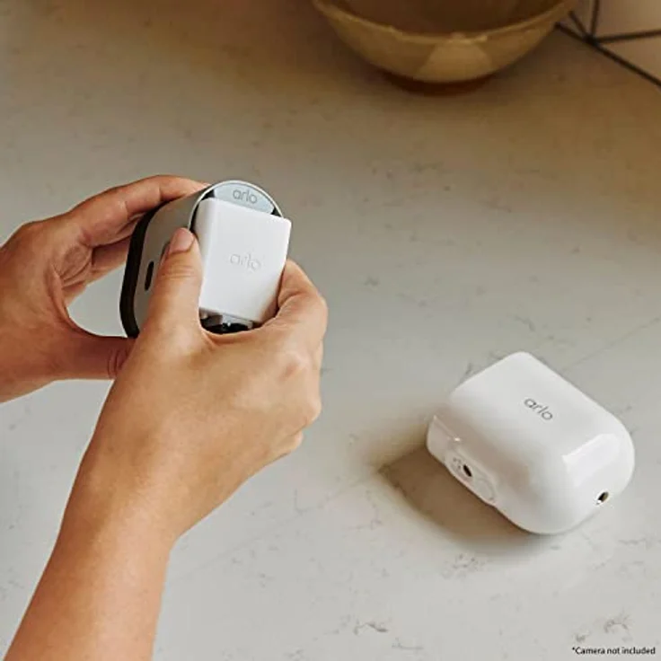Arlo Wiederaufladbarer Akku, Weiß, Kompatibel mit Arlo Pro 3, Pro 4, Pro 5, Ultra 2 Überwachungskamera WiFi - zertifiziertes Zubehör, VMA5400 – Bild 4