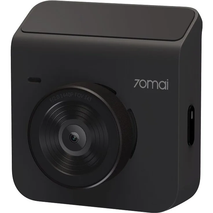 70mai Dual Dash Cam A400 + Rear Cam RC09, Quad HD 2560x1440p, 145º Weitwinkel, Grau