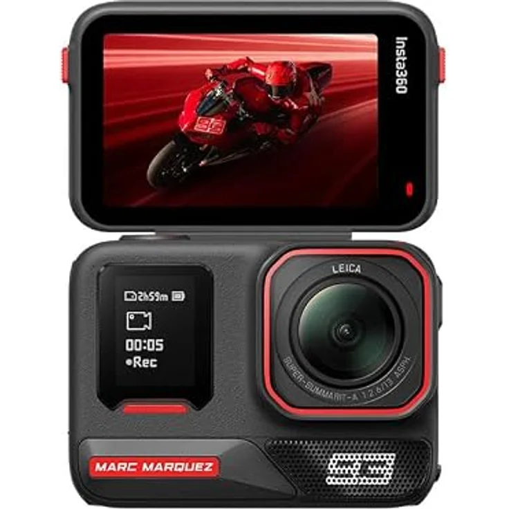 Insta360 Ace Pro 2 MM93 Edition, 8K Action Cam mit Bluetooth, WLAN, Leica-Optik und 1/1.3” Sensor, Schwarz – Bild 2