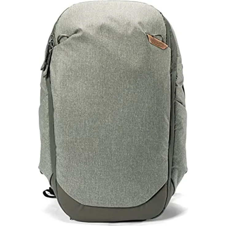 Peak Design Travel Backpack I (Fotorucksack, 30 l), Kameratasche, Grün - Robuster Tagesrucksack für kürzere Reisen und den Alltag, wasserdichtes Material aus recyceltem Nylon, inklusive Laptop- und Tabletfach