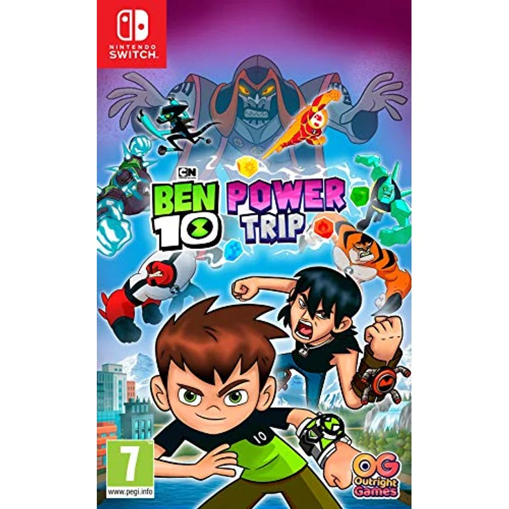 BANDAI NAMCO Entertainment Germany NSW Ben 10: Power Trip, Nintendo Switch Spiel mit lokalem Koop-Modus – Bild 1