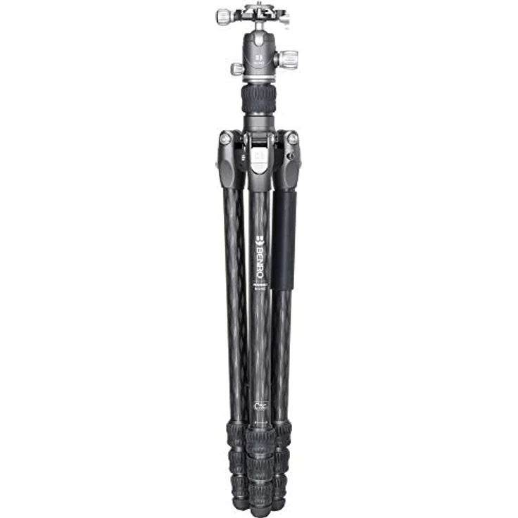 Benro Carbon Fibre Zero Series Tripod/Monopod with VX20 Ballhead, 5 Leg Sections, Twist Leg Locks, Padded Carrying Case (FRHN14CVX20) Max Height 139.5 cm – Bild 2