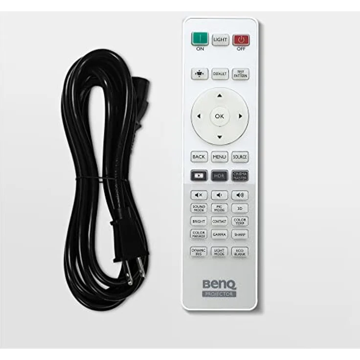 Benq W1800, DLP-Beamer, Lampe, 2000 Ansi-Lumen, weiß/ braun – Bild 5