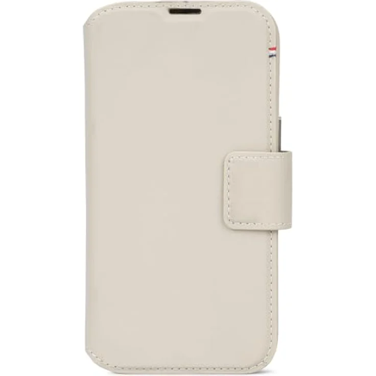 Decoded 2-in-1 Abnehmbare Schutzhülle für Apple iPhone 15 Pro - Hochwertiges Europäisches Leder - Kartenhalter Hülle - Lederhülle - MagSafe-Kompatibel - Microfiber Lining - Clay Beige – Bild 3