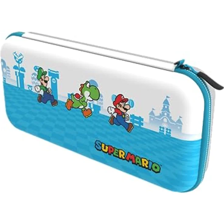 PDP Mario Escape - Miscellaneous Bag - Travel Case mit integriertem Stand für Nintendo Switch™, Nintendo Switch™ Lite und Nintendo Switch™ - OLED Model, Schwarz – Bild 8