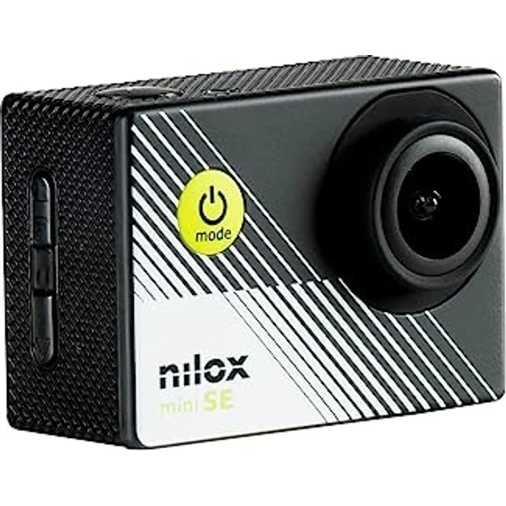 Nilox Action Cam Mini-SE, 4K WiFi Actionkamera mit 64GB Speicher, elektronischer Stabilisator, 170° Aufnahmewinkel, wasserdicht bis 30m – Bild 1