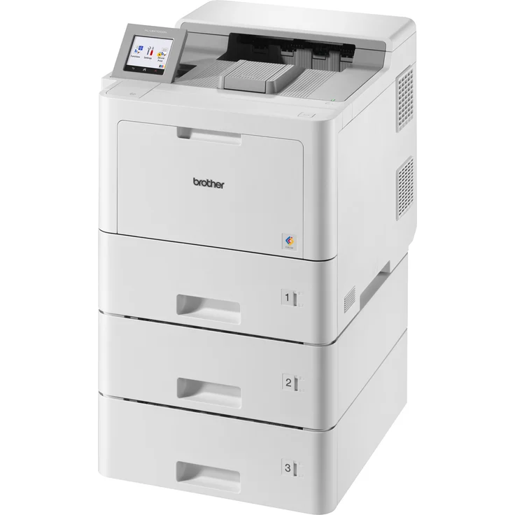 Brother HL-L9470CDNTT Farb-Laserdrucker grau, Duplex-Druck, Drahtlose Schnittstellen, Mobile Print-Funktion – Bild 1