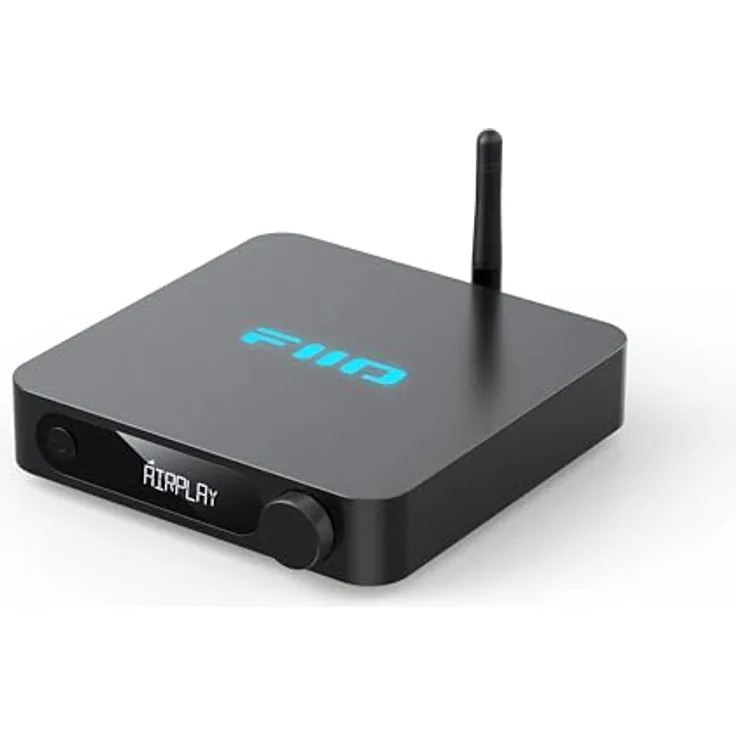 FiiO SR11 - Streaming Musik Reveiver WiFi/LAN, unterstützt bis zu 768kHz/32bit, DSD256, LCD Display, Fernbedienung