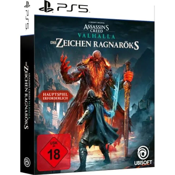 Assassin's Creed Valhalla: Die Zeichen Ragnaröks – Erweiterung [Code in a box, Hauptspiel wird benötigt] - [PlayStation 5]