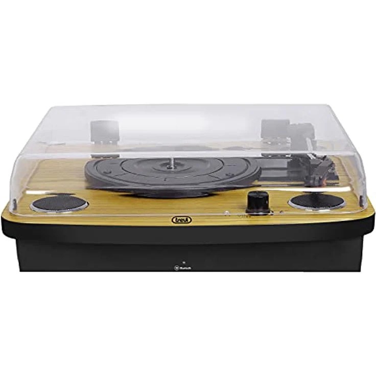 Trevi TT 1022 BT - Drehbarer Tisch, Stereo, Retro-Bluetooth, Stereo, Holz – Bild 2
