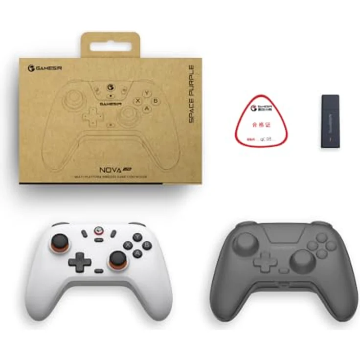 Gamesir Nova Lite, Gaming Controller mit Hall-Effekt-Sticks, kompatibel mit Android, iOS, Switch und Steam Machine, Weiss – Bild 10