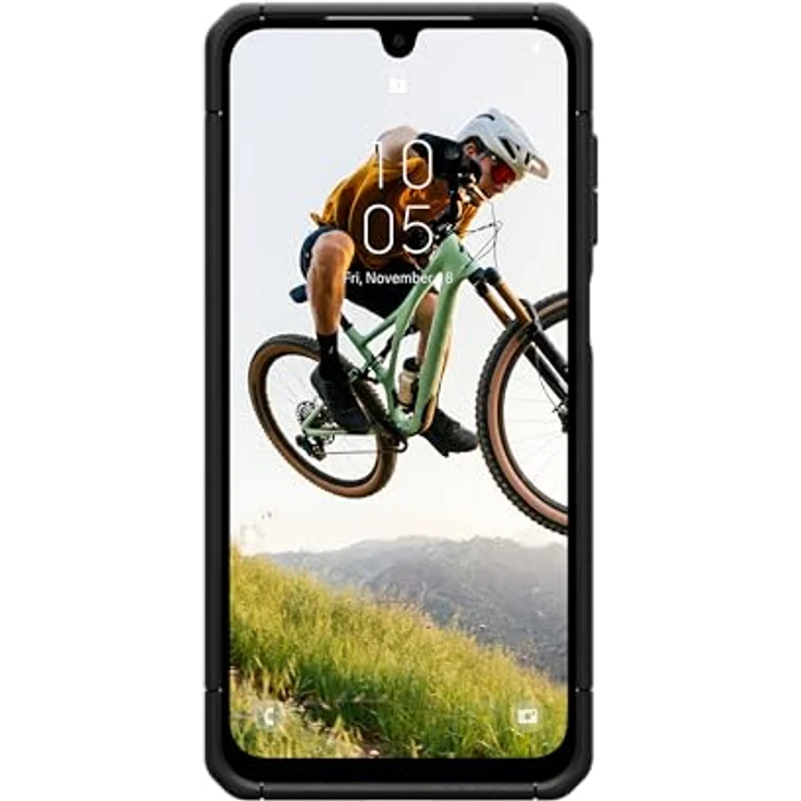 URBAN ARMOR GEAR Scout Case für Samsung Galaxy A17 / A17 5G, militärisch geprüfte Hülle mit Displayschutzrand, schwarz – Bild 3