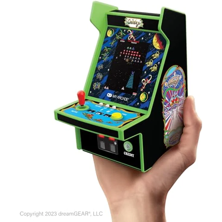 My Arcade GALAGA MICRO PLAYER PRO, Retro-Arcade-Automat 6.8 mit 2-in-1 GALAGA Shooter-Gameplay – Bild 7