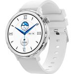 LinQ Bluetooth Smartwatch Gesundheitsüberwachung Anrufmanagement Silber