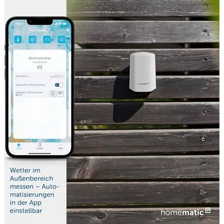 Homematic IP Temperatur- und Luftfeuchtigkeitssensor – außen (HmIP-STHO) – Bild 2