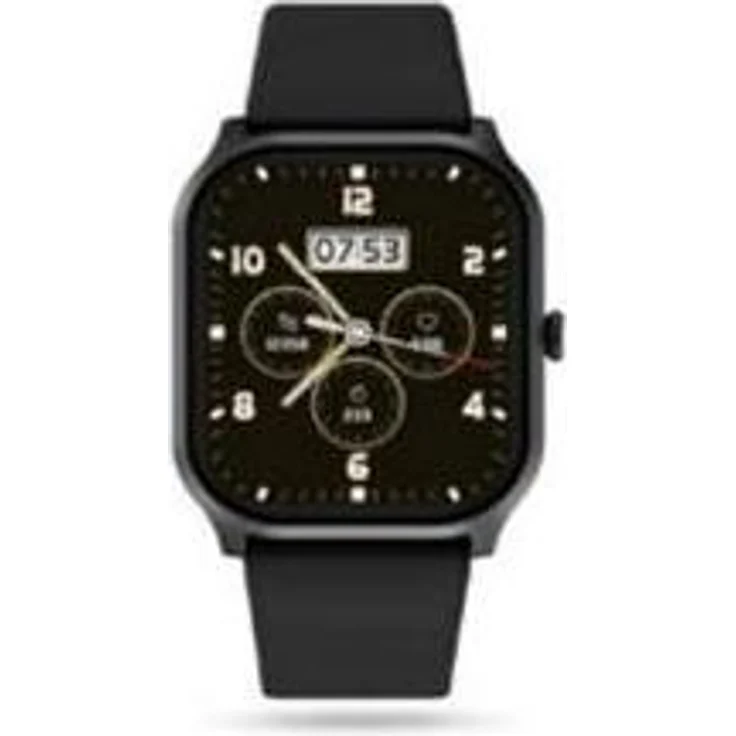 Kodak Smart Watch SW-7225, Smartwatch mit Touchscreen-Funktion, schwarz