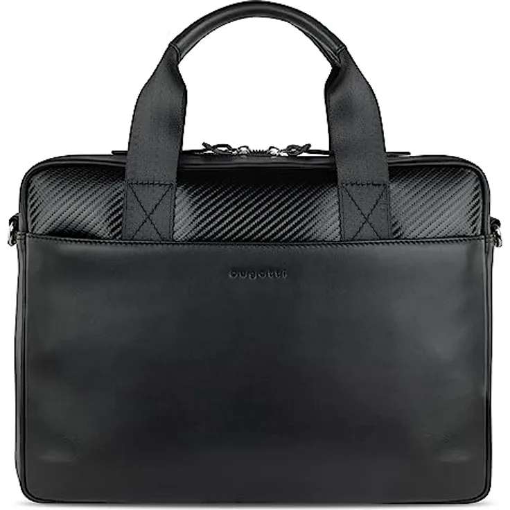 Bugatti Aktentasche COMET BAGS (15"), Notebooktasche, Schwarz, aus 100 % Rindleder, mit gepolstertem Notebookfach - Preisvergleich