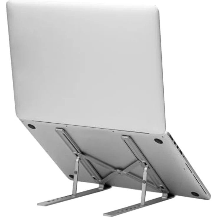 my wall HT49L Faltbarer Laptop Ständer, 7-stufig einstellbar für 11"-15" Laptops, belastbar bis 5 kg, inkl. Transporttasche – Bild 2