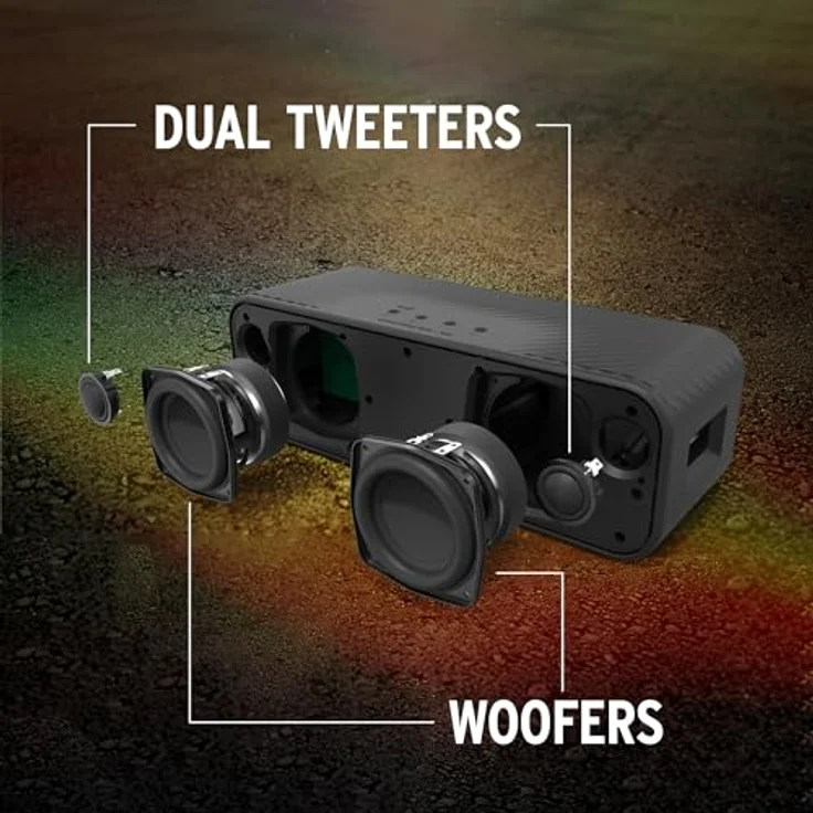 Klipsch Detroit, Tragbarer Bluetooth-Lautsprecher mit mehr als 20 Stunden Akku, Bluetooth 5.3 – Bild 5