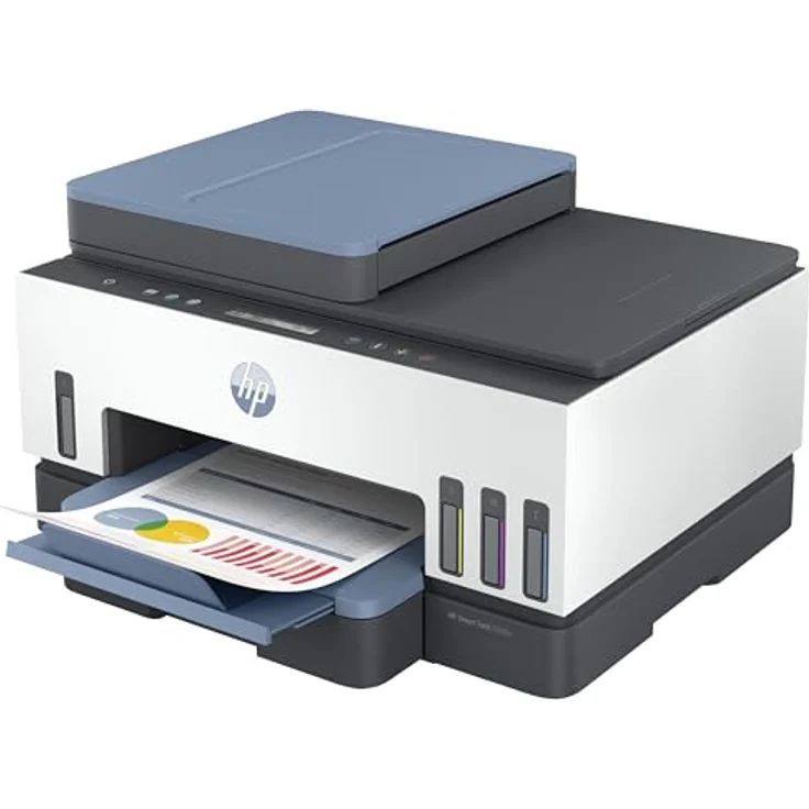 HP Smart Tank 7308, All-in-One Tintentank Multifunktionsdrucker mit WLAN, inklusive Original HP Tinte für bis zu drei Jahre – Bild 1