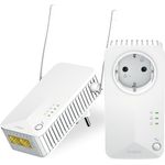 STRONG Powerline WI-FI 600 KIT | Powerline Adapter + Powerlan WLAN Adapter | WLAN Hotspot | bis zu 600 Mbit/s | Reichweite über 300 m