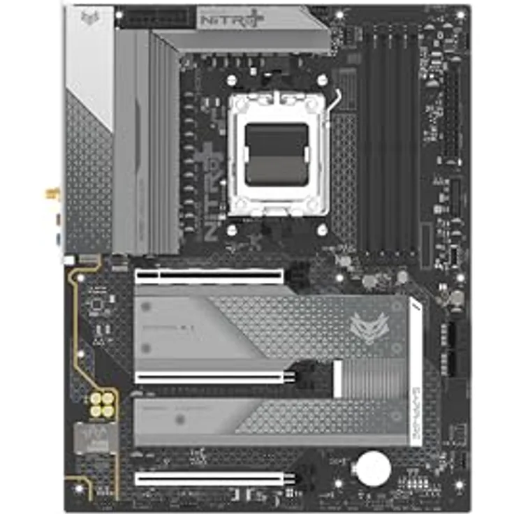 Sapphire NITRO+ B850A WIFI7 1xHDMI 1.4 1xDP 1.2 (AM5, AMD B850, mATX), Mainboard