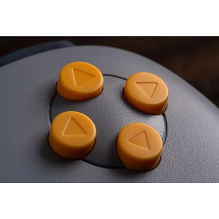 8BitDo 64 Wireless 2.4G, Wireless Controller in Classic Grey mit Hall Effect-Joystick, Turbo-Unterstützung und Vibration für Nintendo 64 – Bild 9