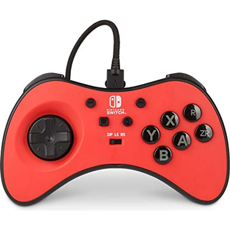 PowerA Fusion Wired FightPad Rot, Schwarz (1509987-01) (Switch) – Bild 5