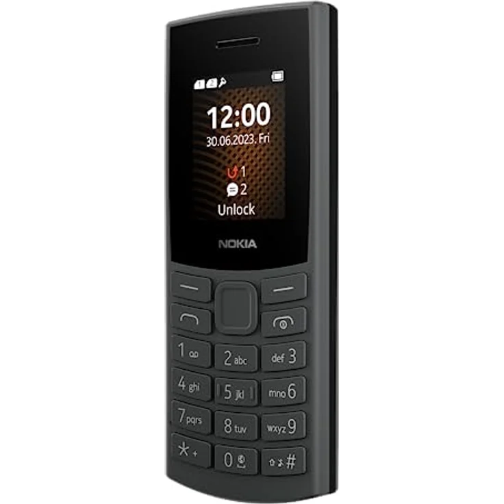 Nokia 105 4G Edition 2023 Dual-SIM Smartphone, 1,8" Display, 1450 mAh Akku, Charcoal – Bild 5
