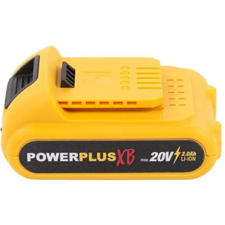 Powerplus POWXB90030 20 V, 2 Ah Lithium-Ionen Akku, kompatibel mit Powerplus XB-Werkzeugen, Batteriestatusanzeige – Bild 3