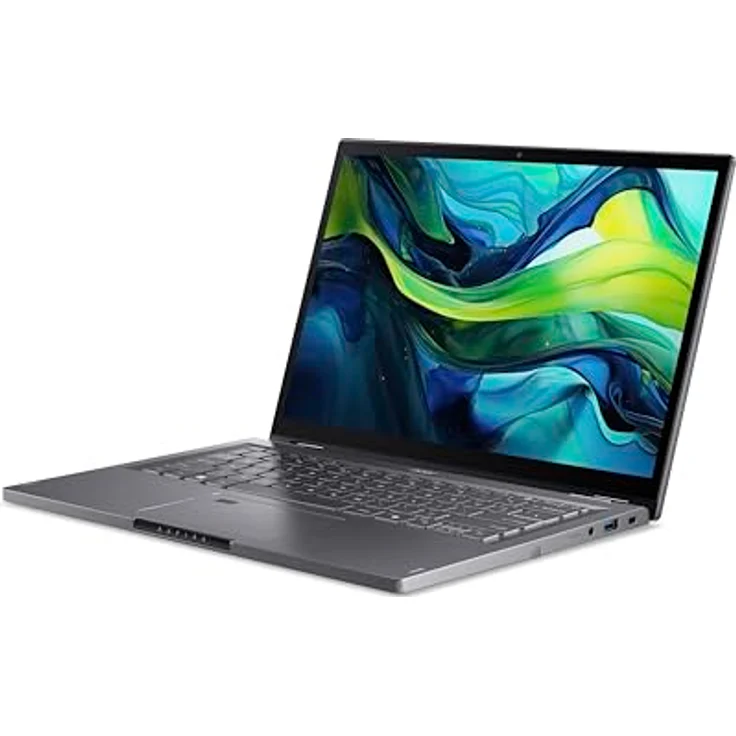 ACER Aspire Spin 14 (ASP14-52MTN-75Q5) mit Tastaturbeleuchtung, Convertible, Zoll Display Touchscreen, Intel® Core™ Ultra 7 155U Prozessor, 16 GB RAM, 1 TB SSD, Keine Grafikkarte, Steel Gray, Windows 11 Home (64 Bit) – Bild 12