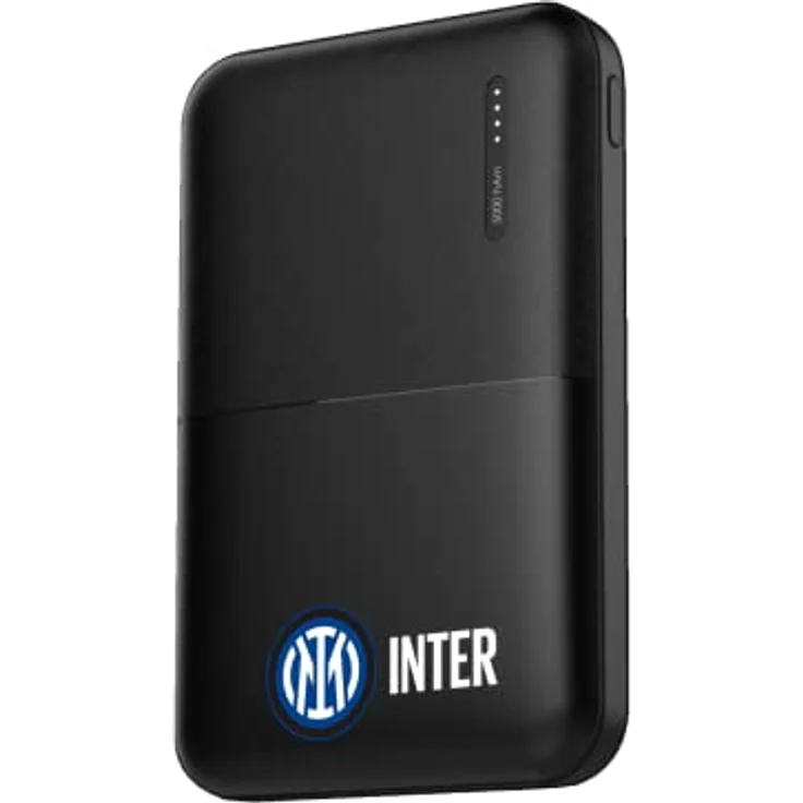 Techmade Inter Power Bank 5000 mAh, dünn und kompakt, tragbares Ladegerät mit 2 USB-Anschlüssen und USB-C, schnelles Aufladen für iPhone, Samsung, Huawei Smartphones – Bild 1