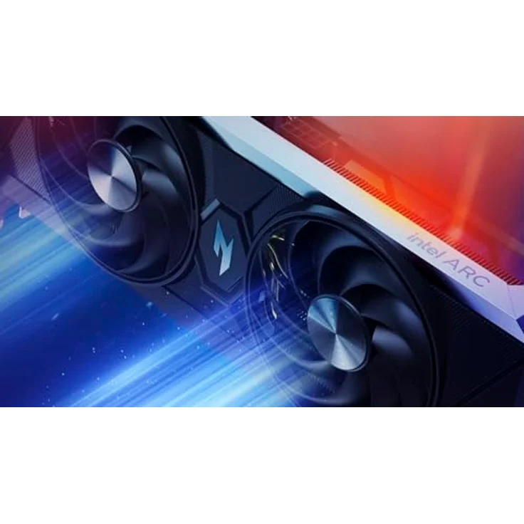 Acer NITRO Intel ARC B570 OC 10GB GDDR6 1xHDMI/3xDP Grafikkarte, aktive Kühlung, 7680x4320 Pixel Auflösung, schwarz – Bild 6