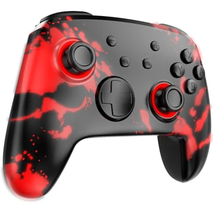 Freaks and Geeks Kabelloser Bluetooth Controller für Nintendo Switch und PC Windows 10, Gaming Controller mit "Du bist gestorben" Design – Bild 3