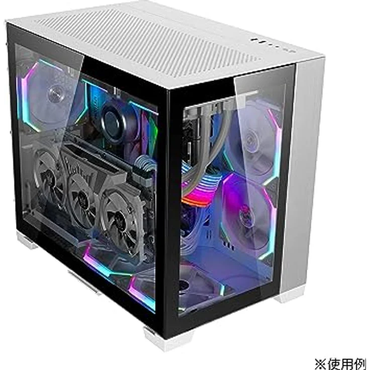 Lian-Li O11D-1W-4 Mini Riser Card + PCI-Slot-Blende - PCIe 4.0, 200 mm, weiß – Bild 5