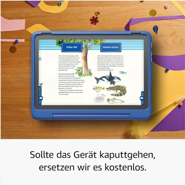 AMAZON Fire HD 10 Kids Pro (2023), 32 GB Tablet mit Nebula Design Hülle, kindersicher und leistungsstark – Bild 6