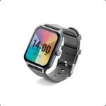 cellularline - ION - Bluetooth® Smartwatch mit App für iOS und Android - Akkulaufzeit: 5 Tage - LED-Display - Benachrichtigungsvorschau - Herzfrequenz - Überwachung der körperlichen Aktivität -