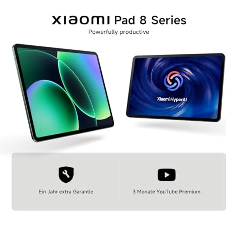 XIAOMI Pad 8 Tablet 11,2 Zoll, Snapdragon 8s Gen 4, 8GB RAM, 256GB Speicher, 3.2K 144Hz Display, 9200mAh Akku, Grau, 3 Jahre Garantie – Bild 5