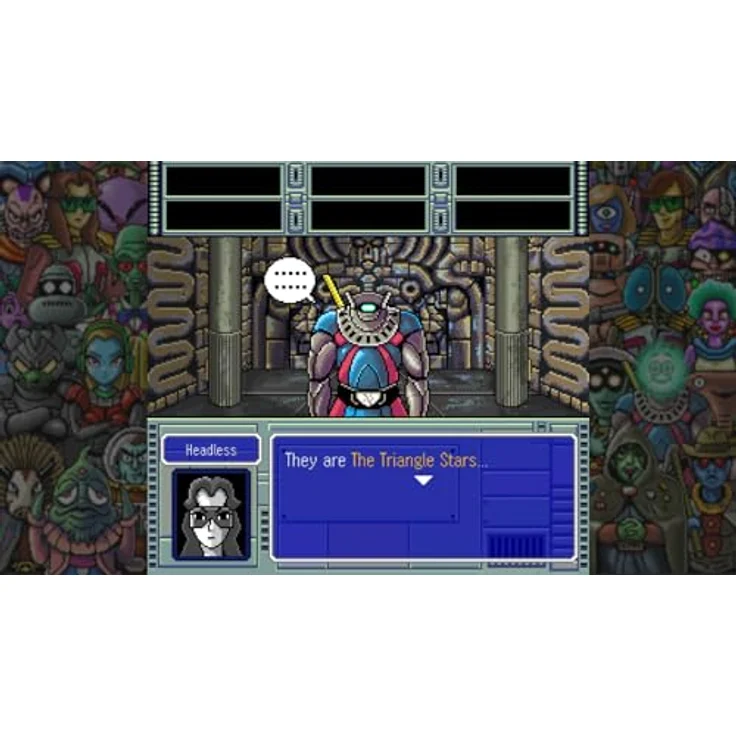 THQ NORDIC GMBH OMEGA 6: The Triangel Stars - Nintendo Switch, 16-Bit RPG-Abenteuer mit Kartenschlachten und intergalaktischem Soundtrack – Bild 8