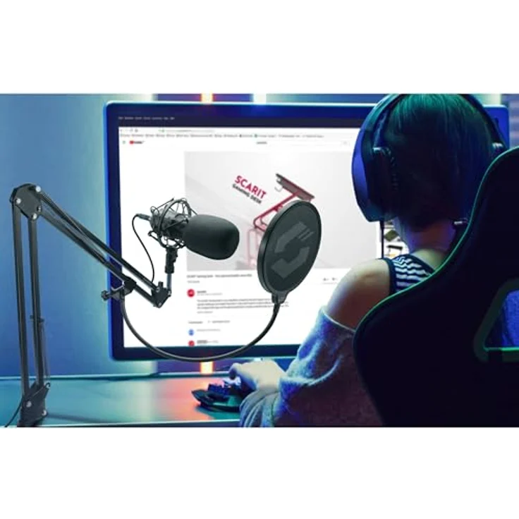Speedlink VOLITY Ready Streaming Starter Set - Streamer Set für Gaming-Computer-Notebook-Laptop, schwarz – Bild 11