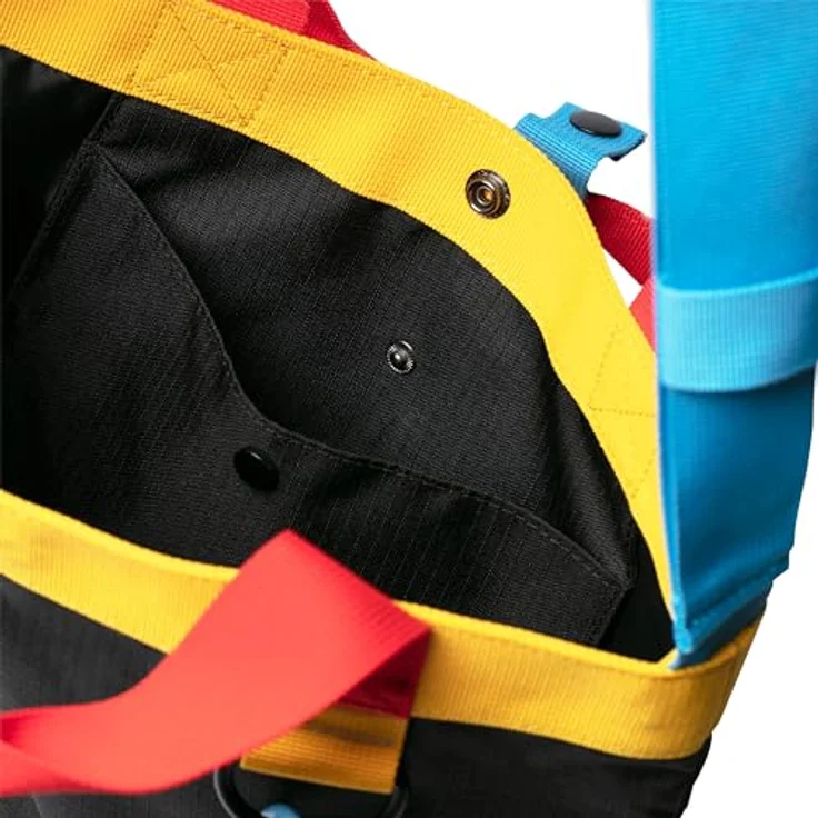 Recycled Ripstop Tote - Black/Multi – Bild 4