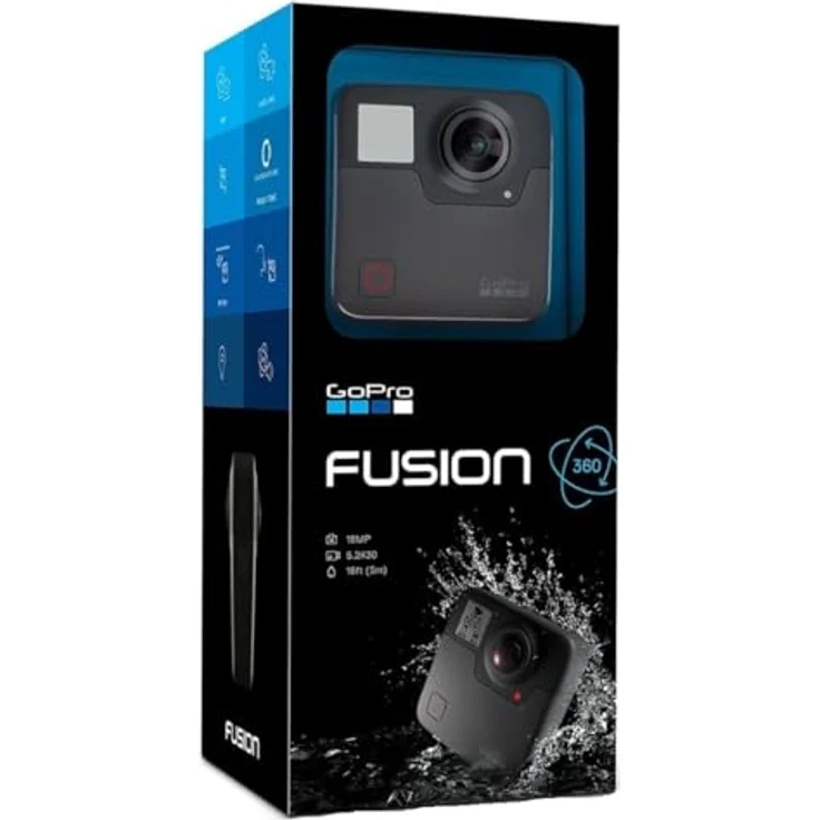 GoPro FUSION 360 Grad Acktion-Kamera (5,2 K + 360 Grad)  – Bild 4