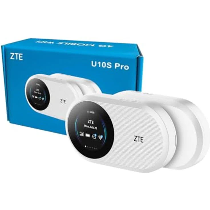 ZTE Router U10S Pro 4G Mobile WiFi6 Hotspot, Türkis, leistungsstarker mobiler Internetrouter – Bild 2