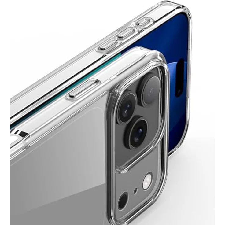 Nevox StyleShell Flex für Apple iPhone 17 Pro Max (6,9 Zoll) – Transparente TPU Handyhülle, Ultra Slim 0,7 mm, Kristallklar, 360° Kratzschutz, Passgenau mit Kameraschutz – Bild 2