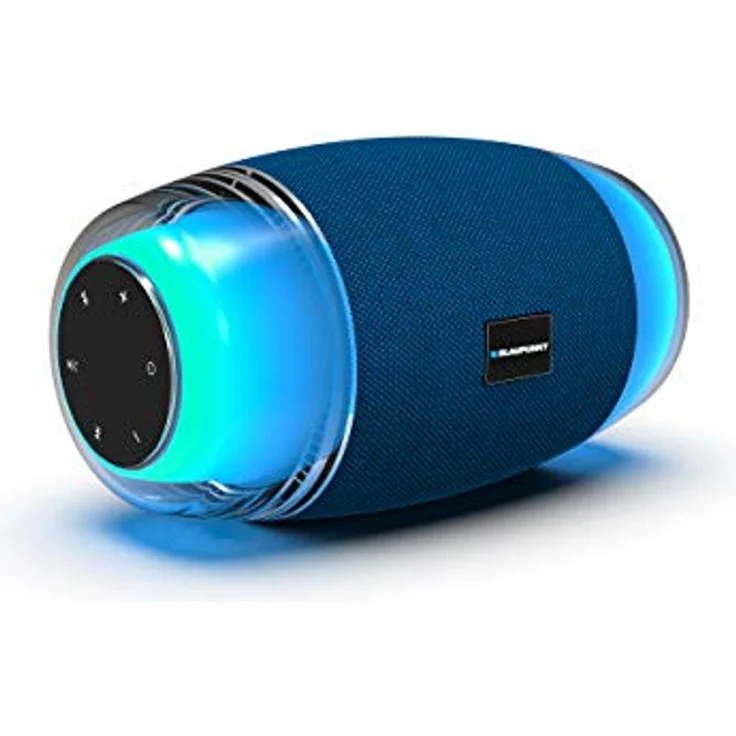 Blaupunkt - MP3915-591 - Bluetooth-Lautsprecher - LED-Lautsprecher - 20 W - Transparent-Blau – Bild 2