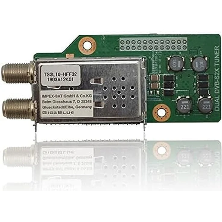 GigaBlue Giga Dual DVB-S2X Tuner v.2, Multistream Dual Sat-Receiver mit aktueller Software