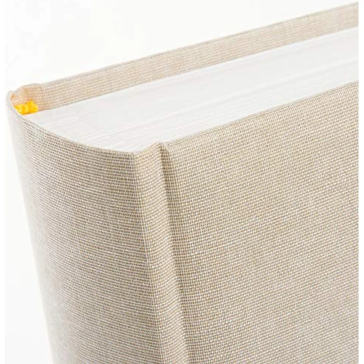 goldbuch Fotoalbum, Summertime Trend 2, 30 x 31 cm, 60 weiße Seiten mit Pergamin-Trennblättern, Leinen, Beige, 27 605, 60 cm - Preisvergleich – Bild 4